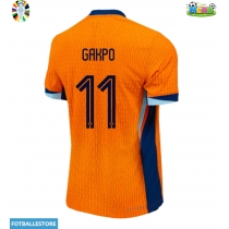 Nederland Cody Gakpo #11 Hjemmedrakt EM 2024 Kortermet